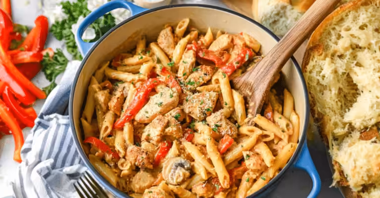 Creamy Cajun Chicken Pasta