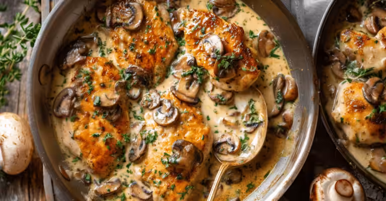 Creamy Mushroom Chicken