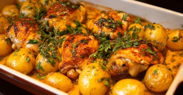 One-Pan Chicken and Potatoes: The Ultimate Weeknight Dinner Solution