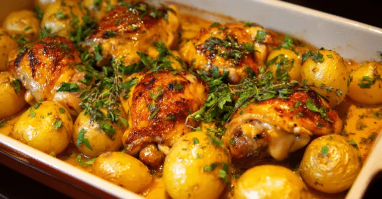 One-Pan Chicken and Potatoes: The Ultimate Weeknight Dinner Solution