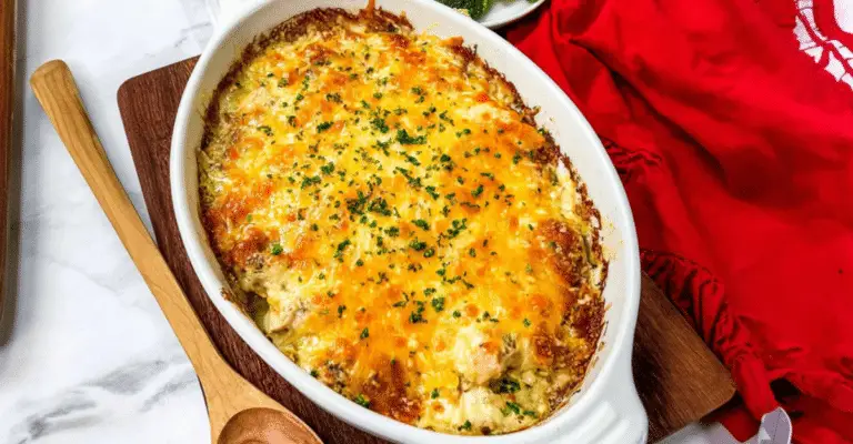 Creamy Chicken Bacon Ranch Casserole