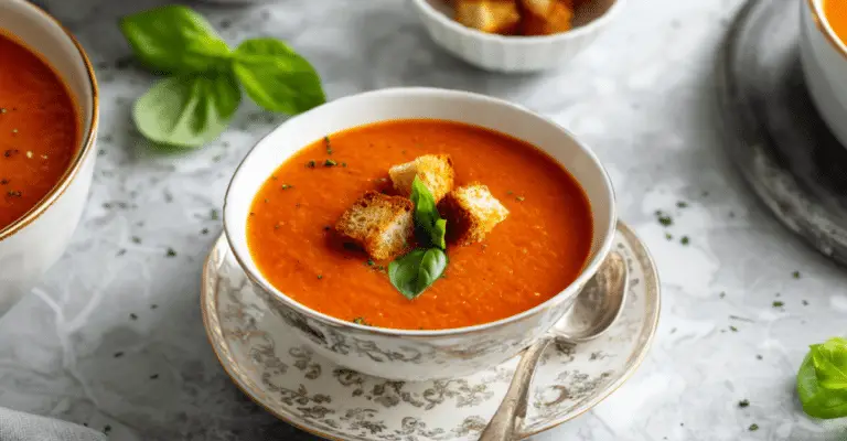 Creamy Tomato Basil Soup