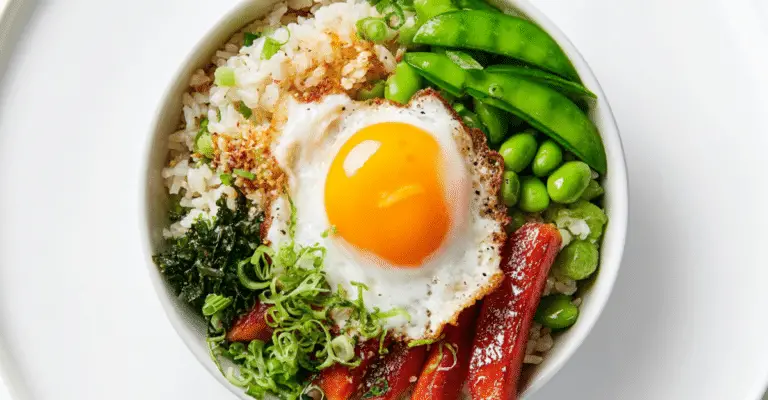 Spring Veggie Rice Bowl: A Crispy, Fresh, and Flavor-Packed Delight