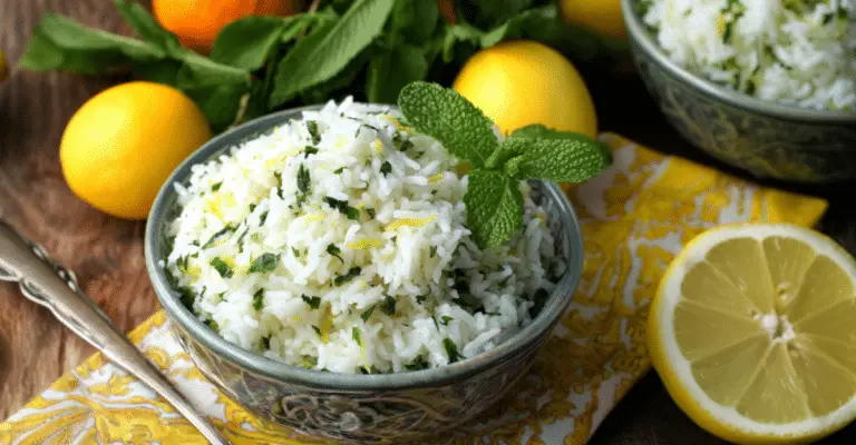 Lemon Garlic Rice