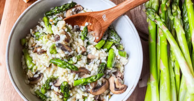 Asparagus Mushroom Risotto – Creamy, Elegant, and Easy to Make