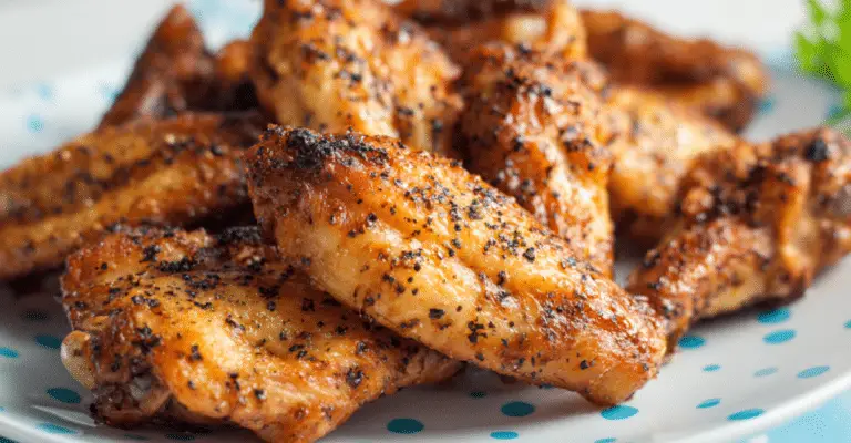 Chicken Wings with Lemon Pepper