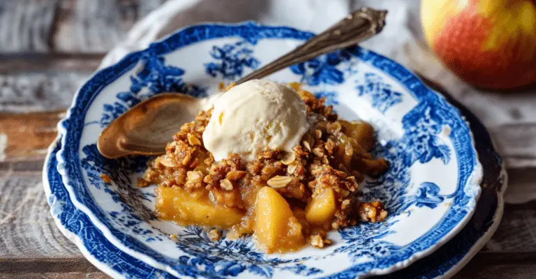 Old-Fashioned Apple Crisp
