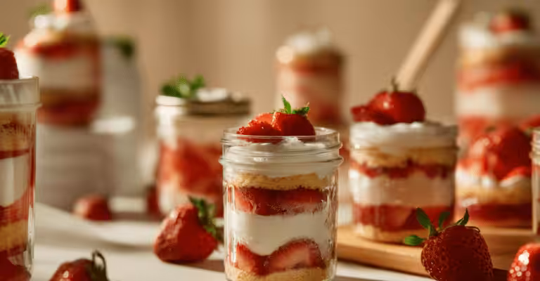 Strawberry Shortcake Cups
