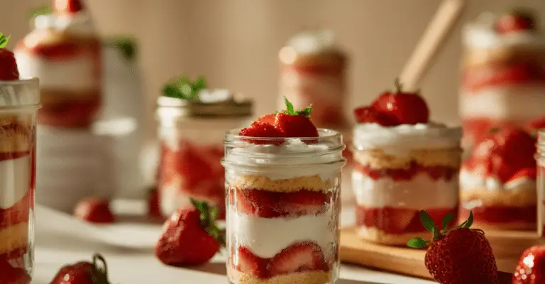 Strawberry Shortcake Cups