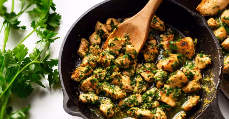 Garlic Butter Chicken Bites