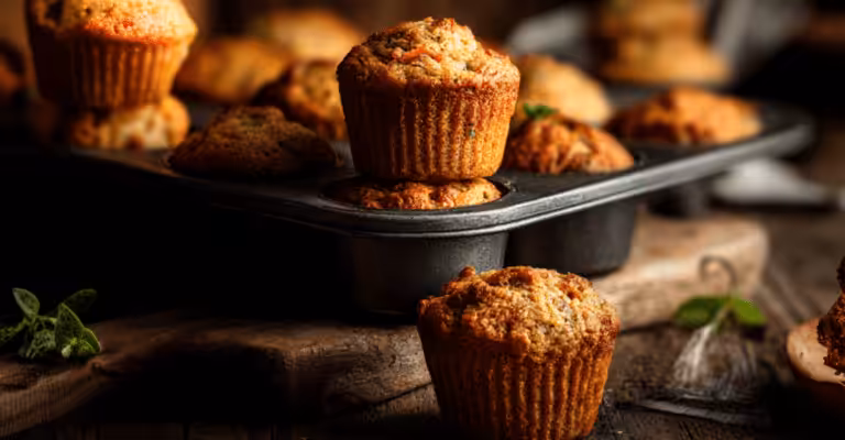 Mini Carrot Cake Muffins – The Perfect Bite-Sized Treat