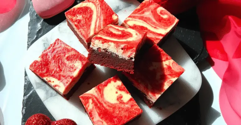 Valentine’s Red Velvet Cheesecake Bars: A Creamy, Decadent Dessert for Romance