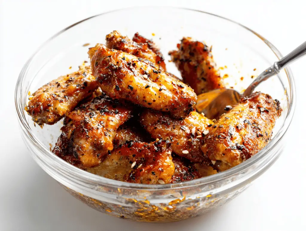 Chicken Wings with Lemon Pepper