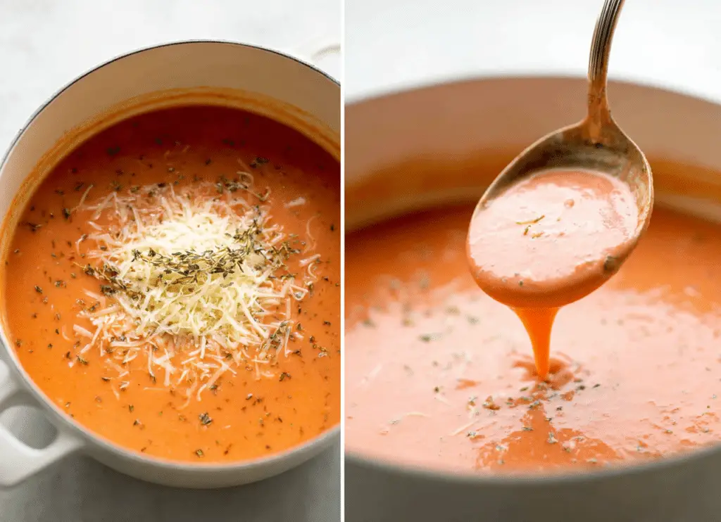 Creamy Tomato Basil Soup
