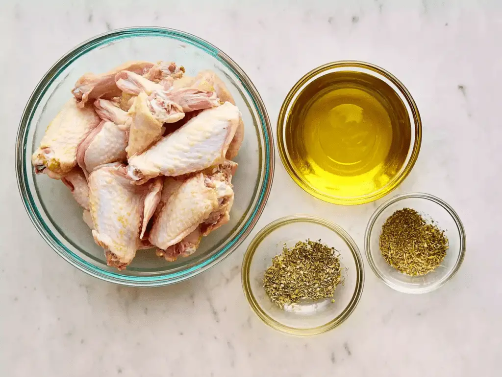 Chicken Wings with Lemon Pepper