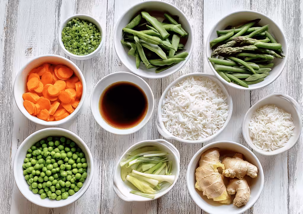 Spring Veggie Fried Rice