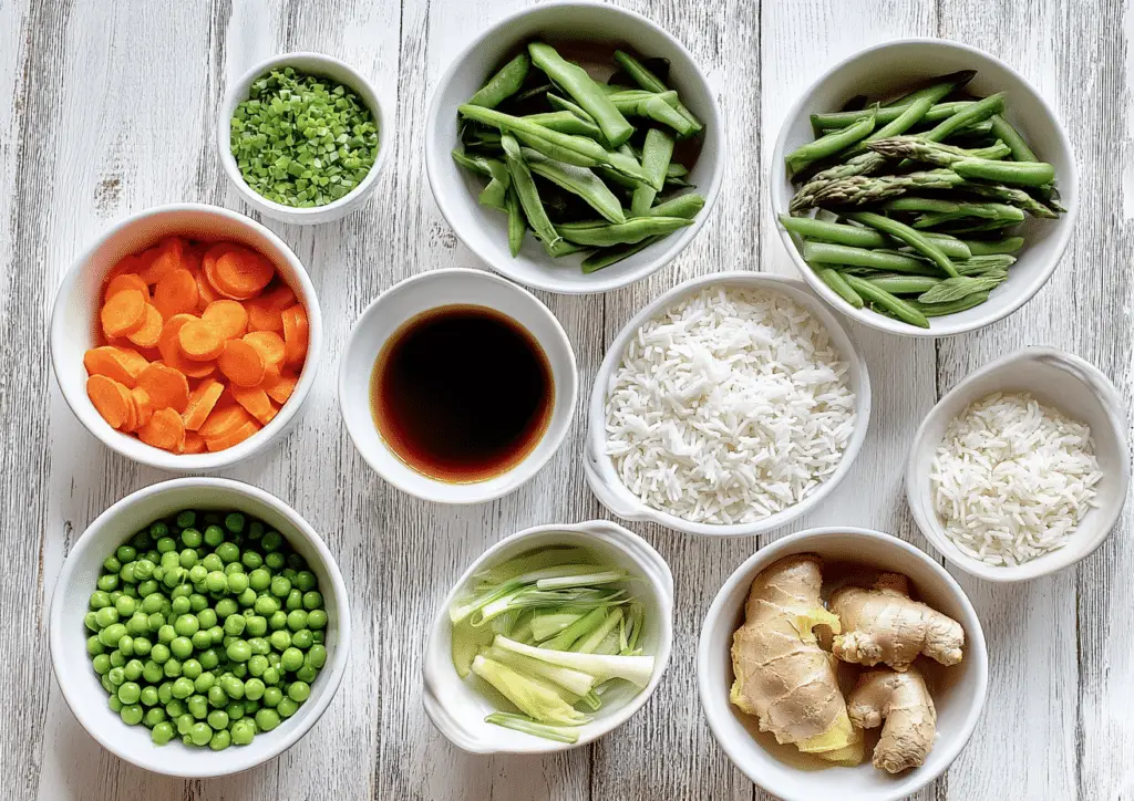 Spring Veggie Fried Rice
