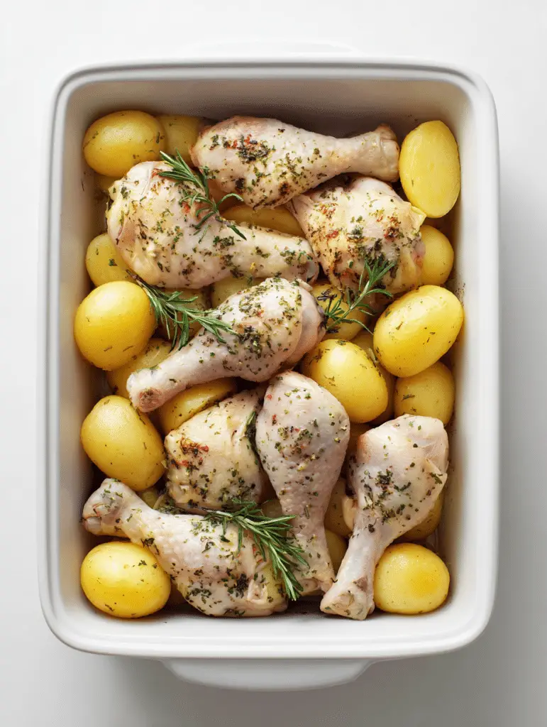 One-Pan Chicken and Potatoes