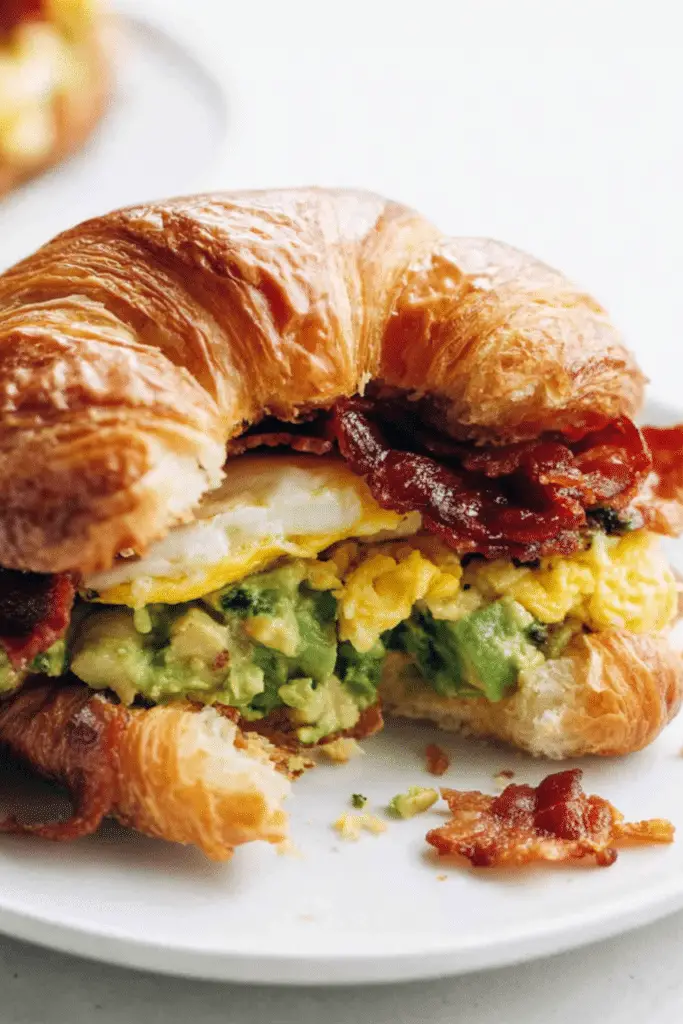 Super Bowl Sunday Breakfast Sandwiches