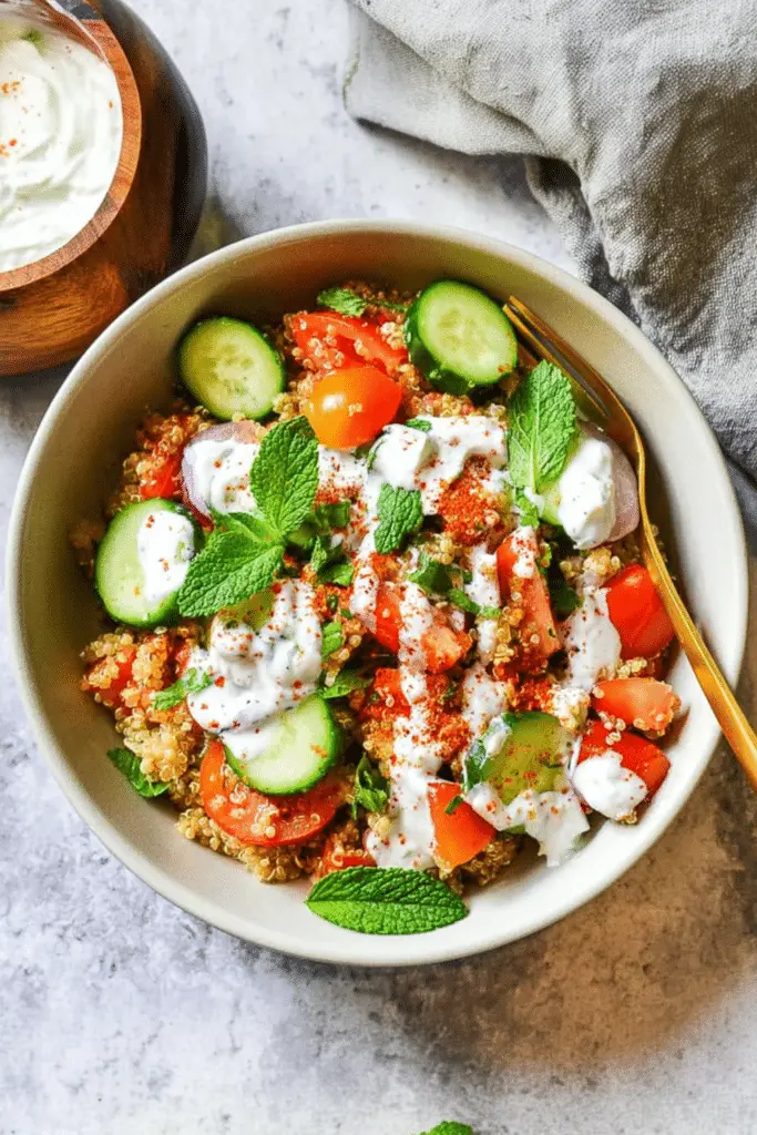Mediterranean Chicken Bowl
