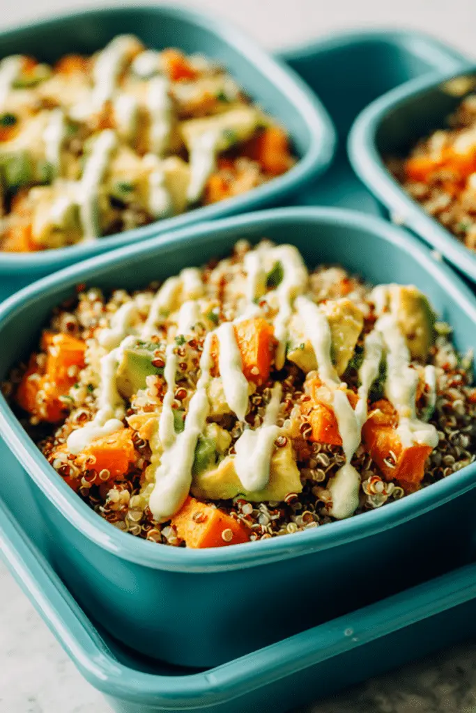 High-Protein Quinoa Meal Prep Bowls