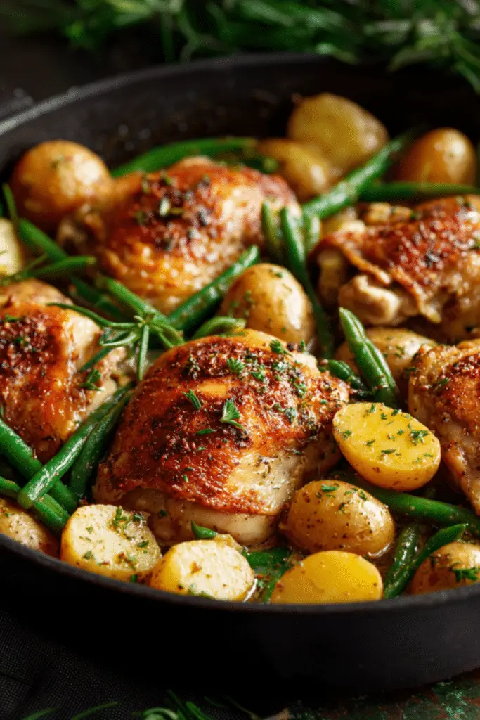 Honey Mustard Chicken and Potatoes