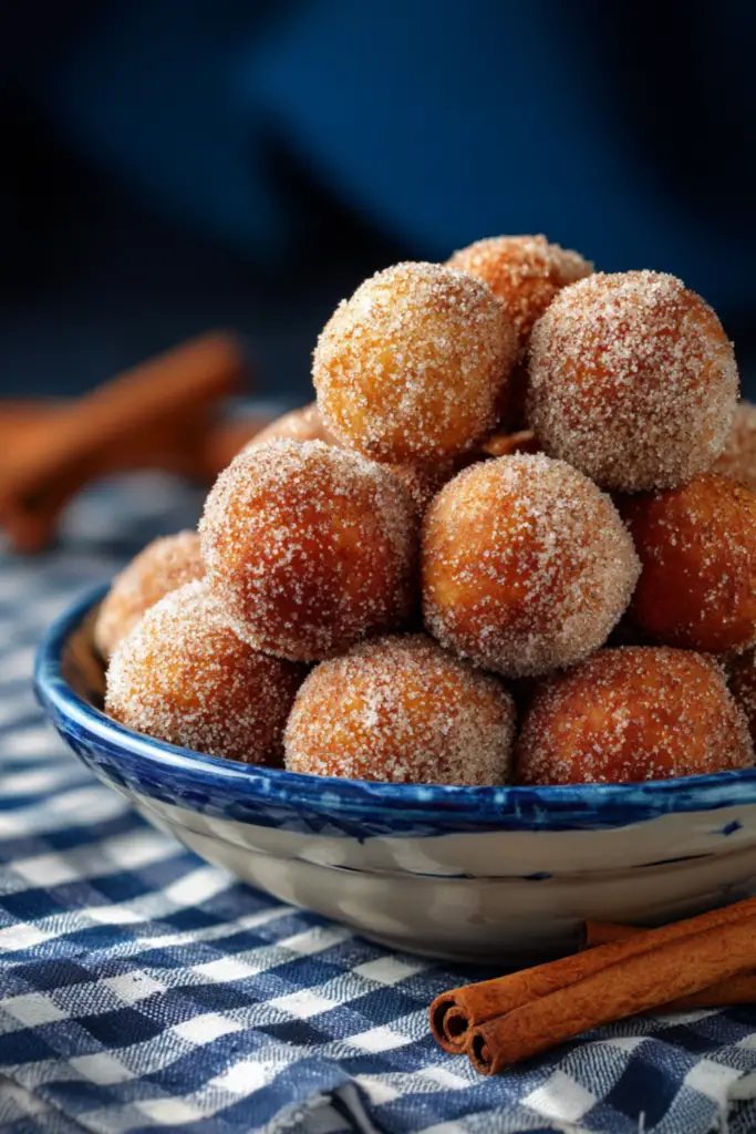 Cinnamon Donut Holes