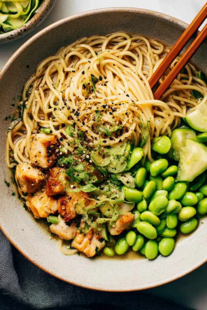 Sesame Noodle Lunch Bowls