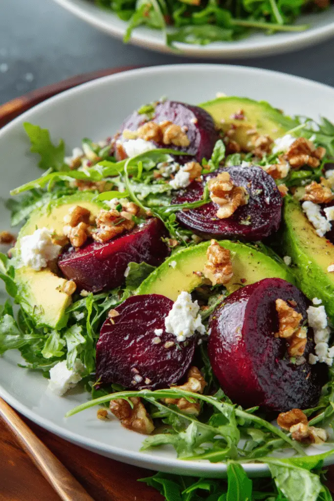 Beet Goat Cheese Valentine Salad
