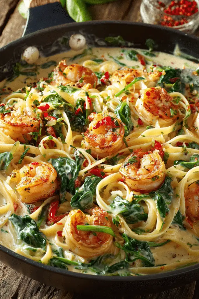 Garlic Butter Shrimp Pasta