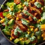 Lemon Garlic Chicken Salad