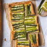Asparagus and Goat Cheese Breakfast Tart