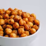 Garlic Roasted Chickpeas