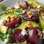 Beet Goat Cheese Valentine Salad
