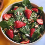 Strawberry Spinach Salad