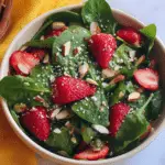Strawberry Spinach Salad