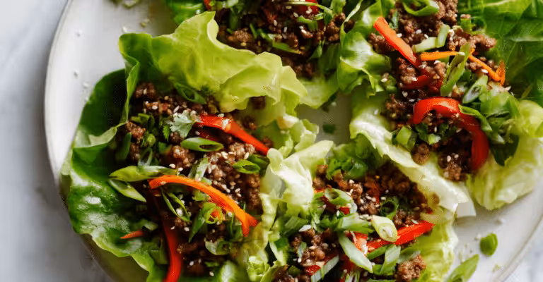 Chicken Lettuce Wraps