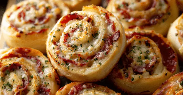 Ham and Cheese Pinwheels
