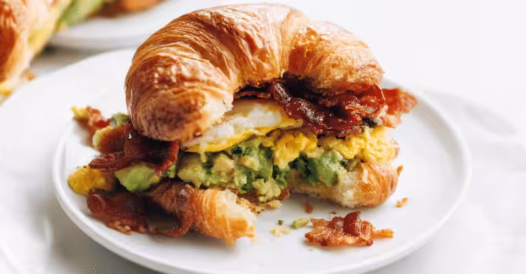 Super Bowl Sunday Breakfast Sandwiches