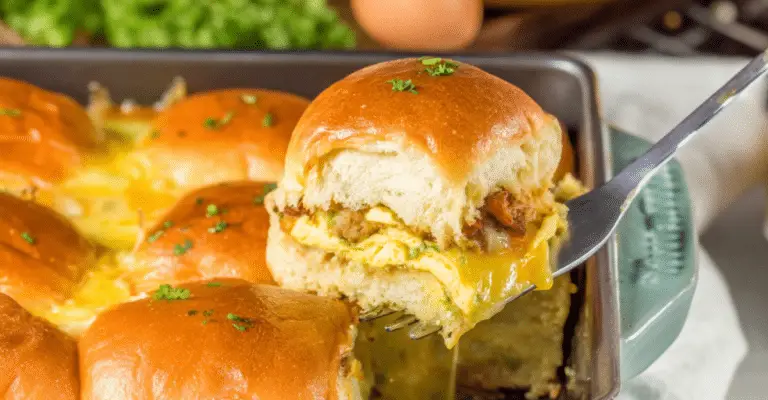 Make-Ahead Breakfast Sliders