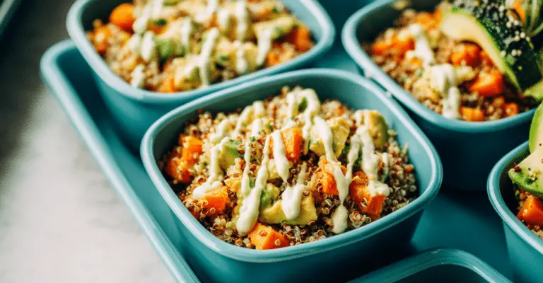 High-Protein Quinoa Meal Prep Bowls