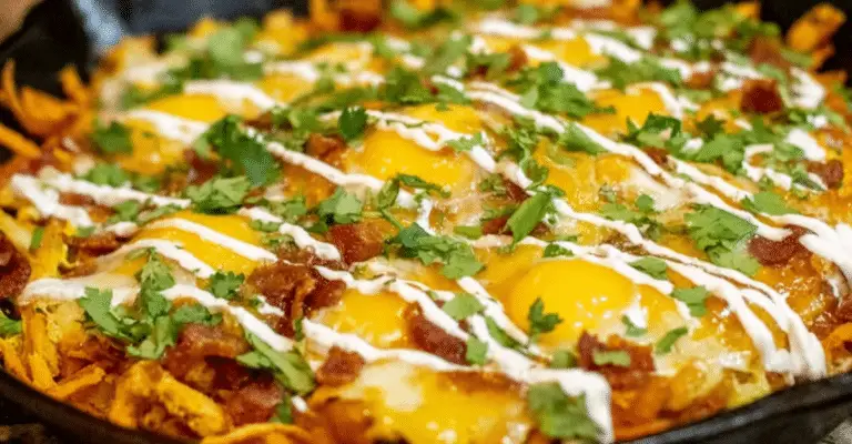 Loaded Breakfast Nachos
