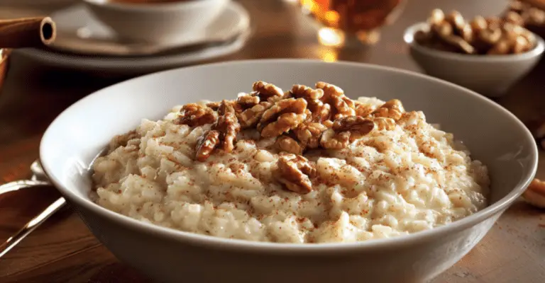 Creamy Rice Pudding Recipe – The Best Homemade Comfort Dessert