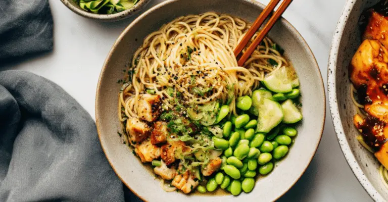 Sesame Noodle Lunch Bowls: The Ultimate Easy Meal Prep for Busy Days