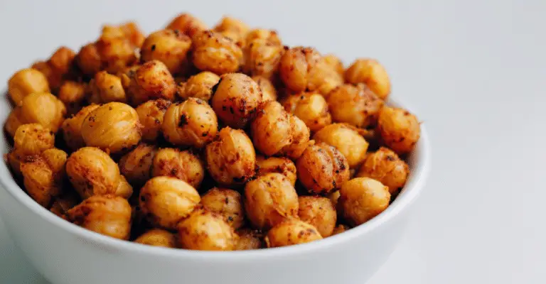 Garlic Roasted Chickpeas