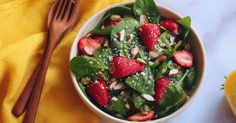 Strawberry Spinach Salad: A Fresh, Flavorful Summer Delight