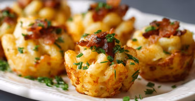 Loaded Tater Tot Bites