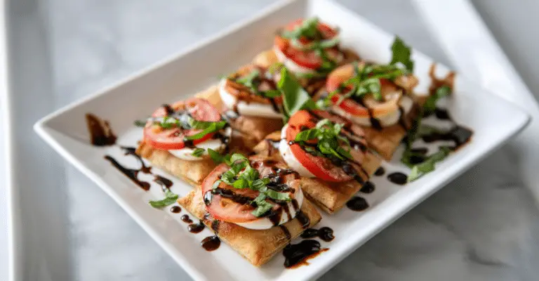 Heart-Shaped Caprese Sandwiches