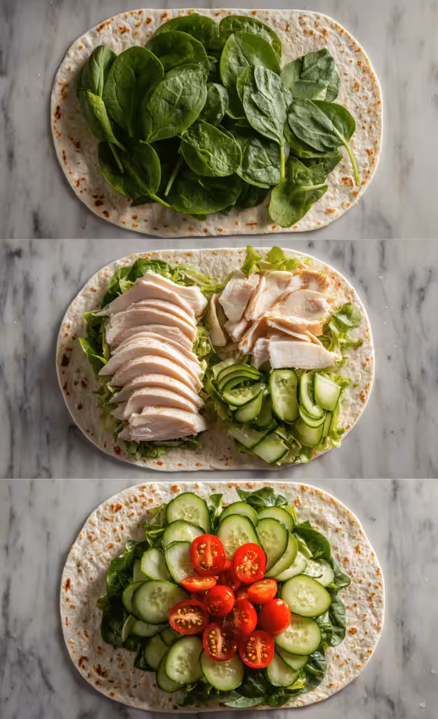 Turkey Avocado Wraps