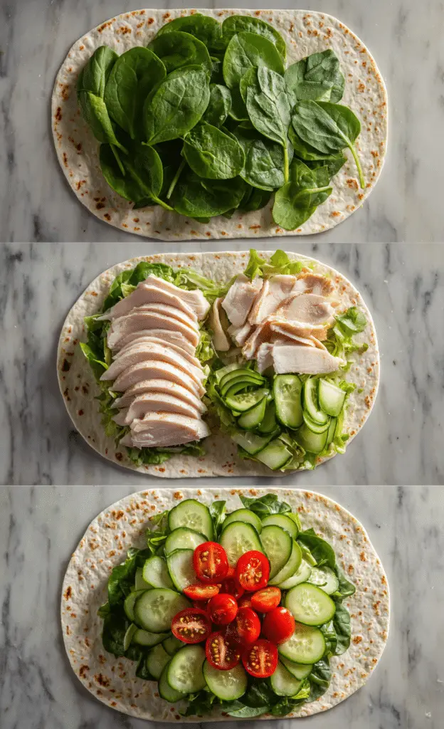 Turkey Avocado Wraps